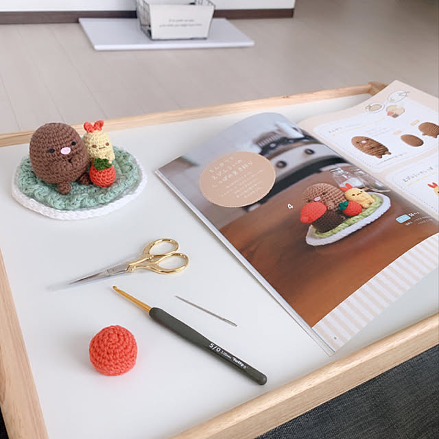 ハンドメイド/IKEA/机のインテリア実例 - 2021-07-02 18:49:17