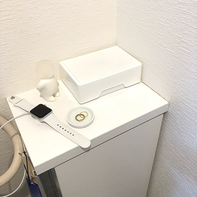 靴箱の上/Apple Watch/無印良品/モノトーン/KONCENT...などのインテリア実例 - 2021-03-28 09:31:31