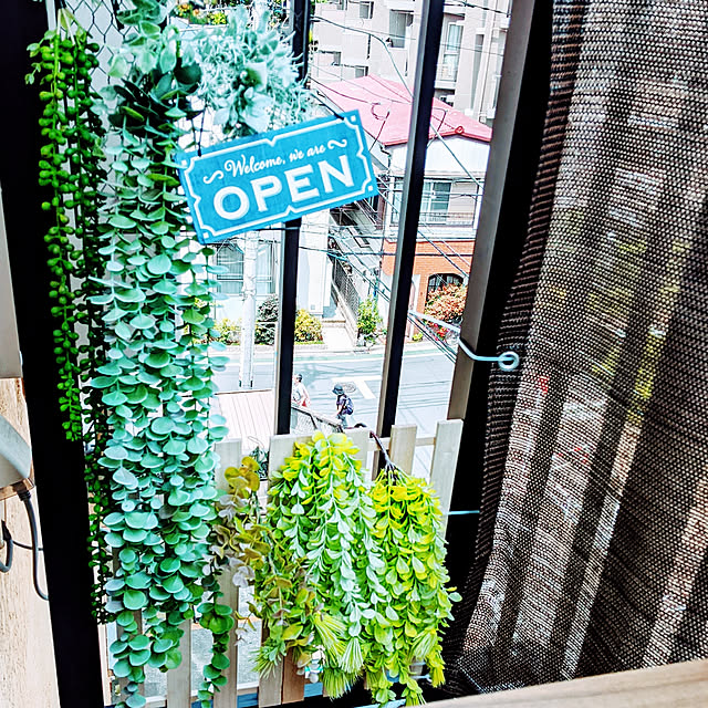玄関/入り口/観葉植物/カフェ風/100均/多肉植物...などのインテリア実例 - 2020-06-07 10:26:01