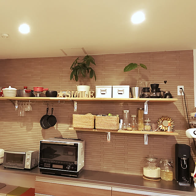 キッチン/観葉植物/無印良品/ニトリ/IKEA...などのインテリア実例 - 2017-11-15 17:36:19