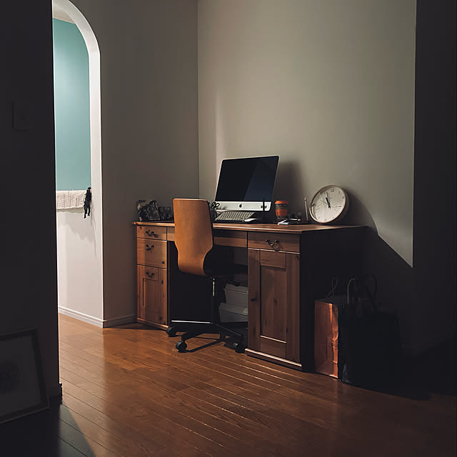 IKEA/アーチ壁/Mac/北欧/壁/天井のインテリア実例 - 2022-03-09 23:22:59
