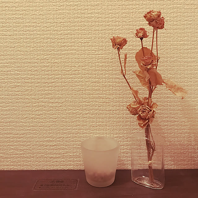 バス/トイレ/ナチュラル/ドライフラワー/セリア/雑貨のインテリア実例 - 2019-01-31 17:39:44