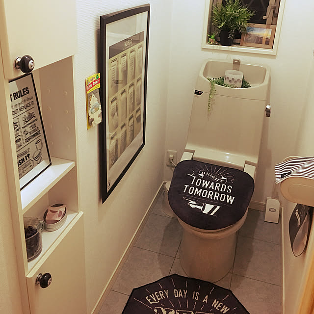 バス/トイレ/フェイクグリーン/IKEA/100均のインテリア実例 - 2018-01-20 23:23:47