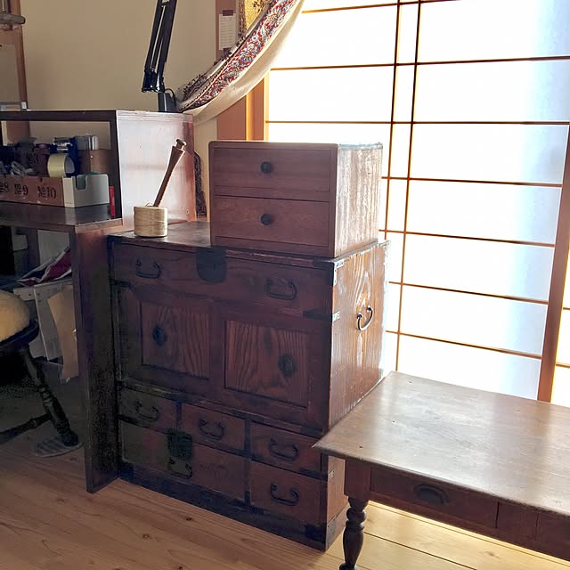 小引き出し 昭和レトロのおしゃれなインテリア・部屋・家具の 小引き出し 昭和レトロのおしゃれなインテリア・部屋・家具の