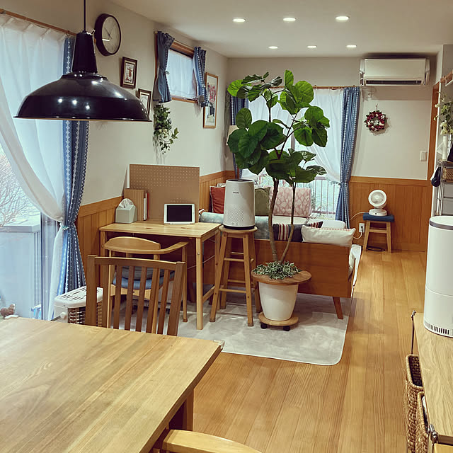 部屋全体/冬の模様替え/ホットカーペット/unico ソファ/無印良品のインテリア実例 - 2025-01-12 10:18:44