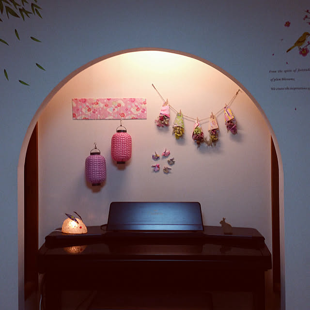 部屋全体/セリア/うさぎ雑貨/ラビット/ピアノがある部屋...などのインテリア実例 - 2017-07-30 20:59:11