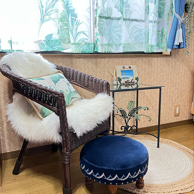 ボタニカルインテリア♡/myroom♡/ラタンチェア/IKEA/ニトリ♡...などのインテリア実例 - 2022-06-07 16:36:19