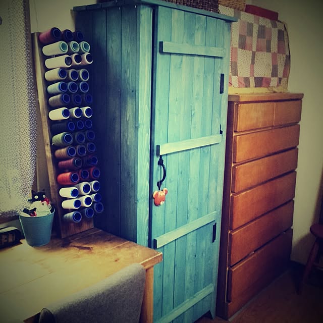机/収納/おはようございます(❁´ω`❁)/ブログやってます♡/収納DIY...などのインテリア実例 - 2014-06-03 09:44:38