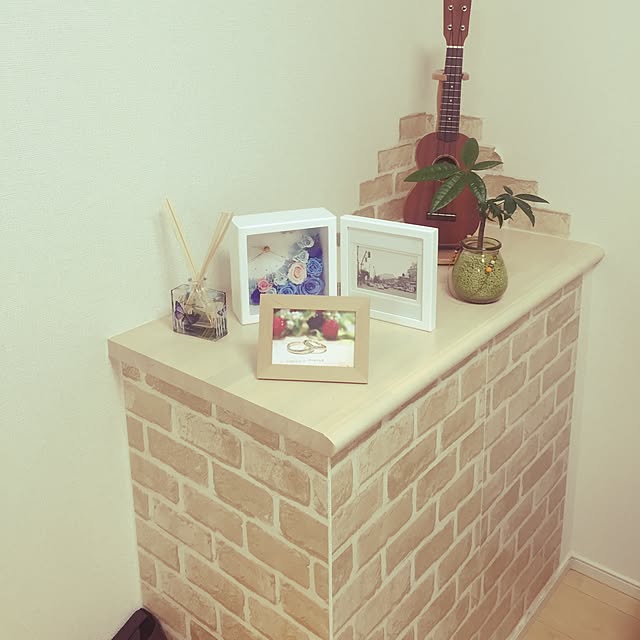 壁/天井/セリア/Plants・Plants/雑貨/ハンドメイド...などのインテリア実例 - 2016-05-27 21:43:09