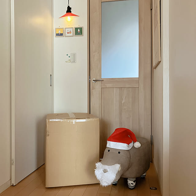 モニターお付き合いよろしくお願いします♡/当選ありがとうございます♡/クリスマスプレゼント♡/カバオサンタだよ～♬.*ﾟ( ´థ౪థ)/いつもありがとうございます♡...などのインテリア実例 - 2024-12-05 20:22:57