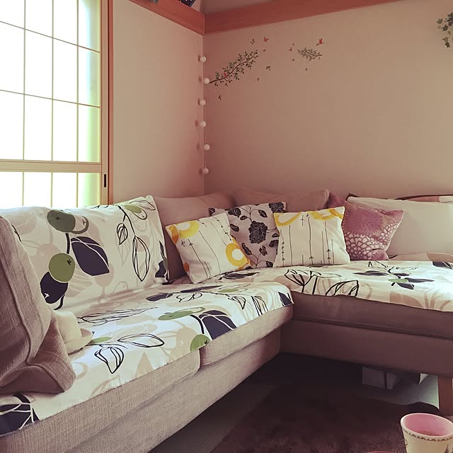 壁/天井/IKEA/照明/セリア/ハンドメイド...などのインテリア実例 - 2015-04-26 13:48:58