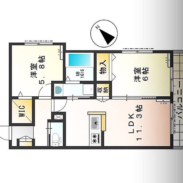 部屋全体/間取り図のインテリア実例 - 2017-03-02 08:33:41
