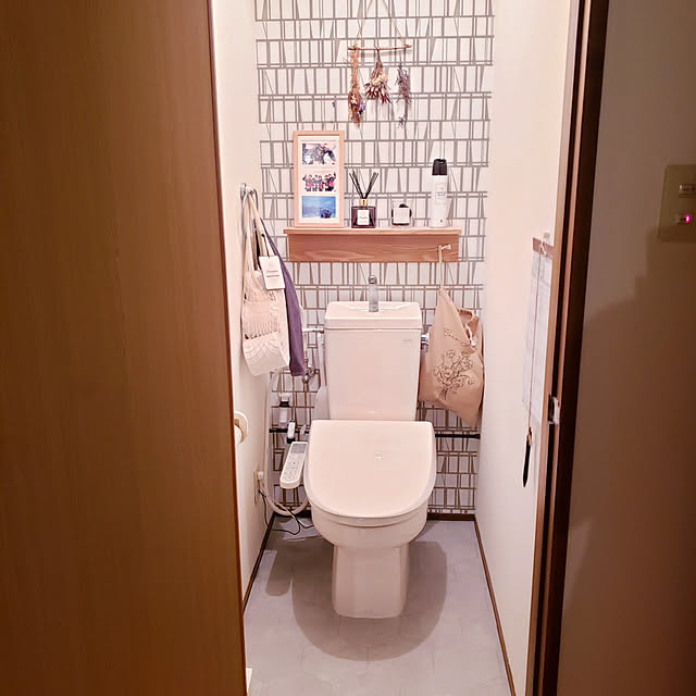 バス/トイレ/つっぱり棒/セリア/ニトリのインテリア実例 - 2023-09-30 00:39:19