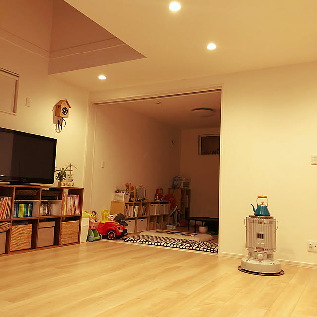 部屋全体/トヨトミストーブ/無印良品のインテリア実例 - 2018-11-11 15:58:46