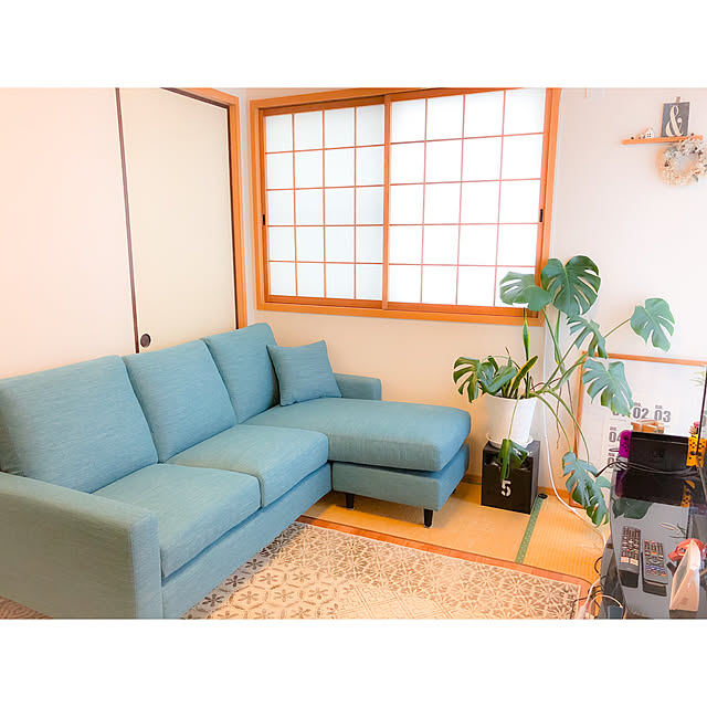 ニトリ 布張りカウチソファ(CA2 DR-TBL) - 通販 | 家具と ニトリ 布張りカウチソファ(CA2 DR-TBL) - 通販 | 家具と