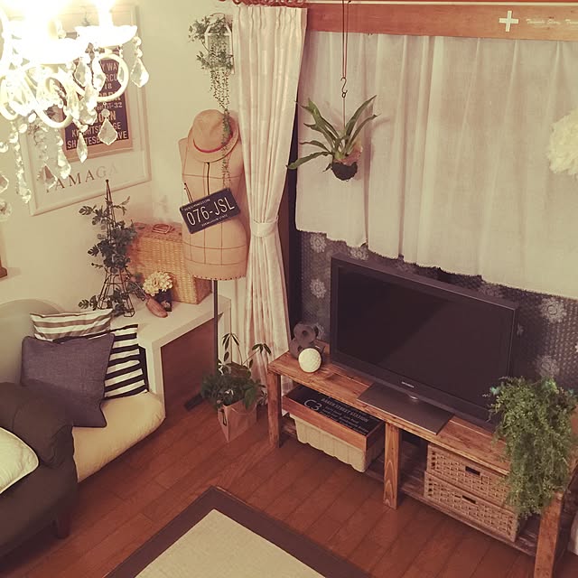 部屋全体/雑貨/100均/ハンドメイド/DIY...などのインテリア実例 - 2016-06-19 20:34:23