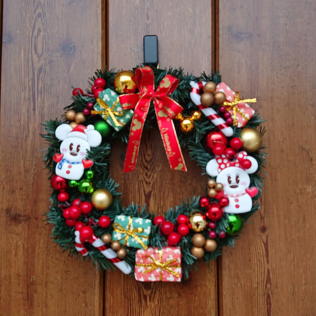 ディズニー クリスマスリースのおすすめ商品とおしゃれな実例 ディズニー クリスマスリースのおすすめ商品とおしゃれな実例