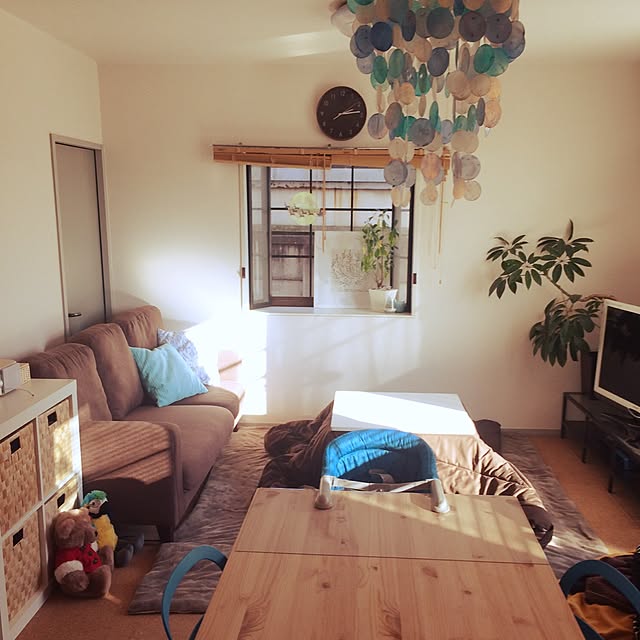 部屋全体/IKEA/植物/賃貸/照明のインテリア実例 - 2015-02-27 22:12:08
