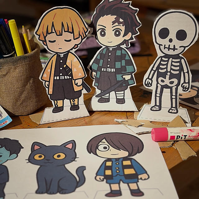 ハロウィンのインテリア実例 - 2025-11-09 22:23:20