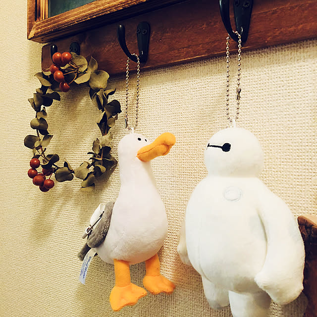 ふたり暮らしスタイル/ふたり暮らし/ニモのちょうだいちょうだいの鳥/どらいふらわー/ベイマックス...などのインテリア実例 - 2019-05-04 21:27:28