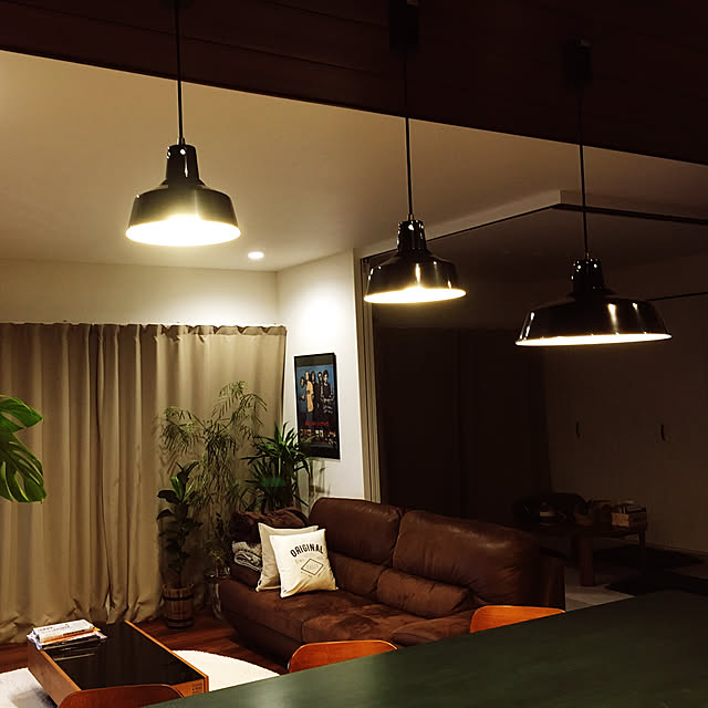 カフェ風/観葉植物/照明/壁/天井のインテリア実例 - 2019-04-23 19:58:43
