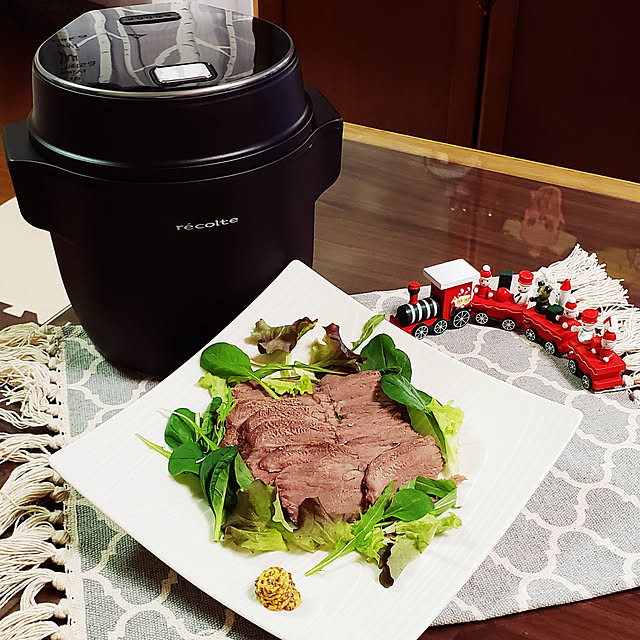 k.r.k.kのrecolte-Compact Rice Cooker コンパクトライスクッカー RCR-1 炊飯器/2.5合炊き/少人数世帯/お一人様/一人暮らしの家具・インテリア写真