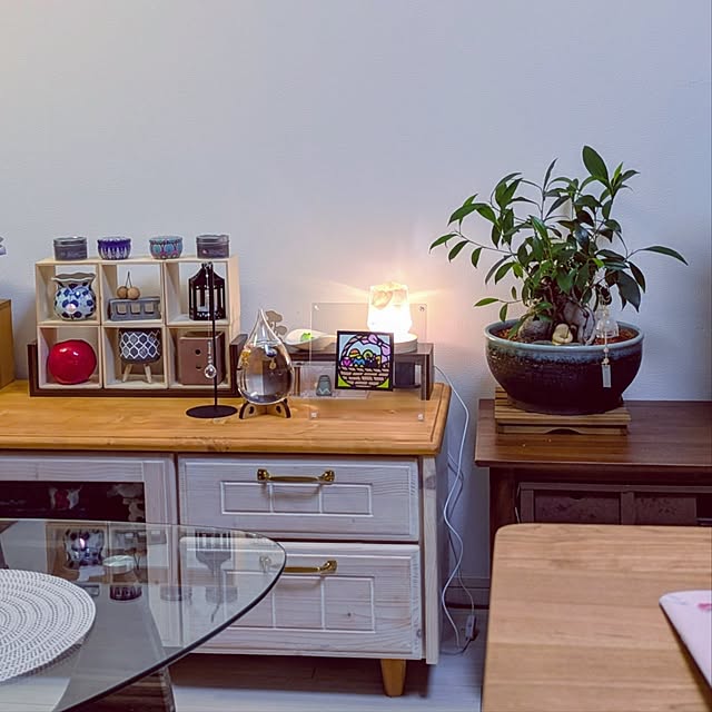 棚/リビング/間接照明/ディスプレイ/マンション...などのインテリア実例 - 2026-03-09 18:42:41