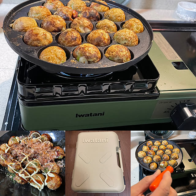 okyame-chanの-イワタニ ジュニアたこ焼きプレート CB-P-JRT フッ素加工 カセットこんろ アクセサリーの家具・インテリア写真