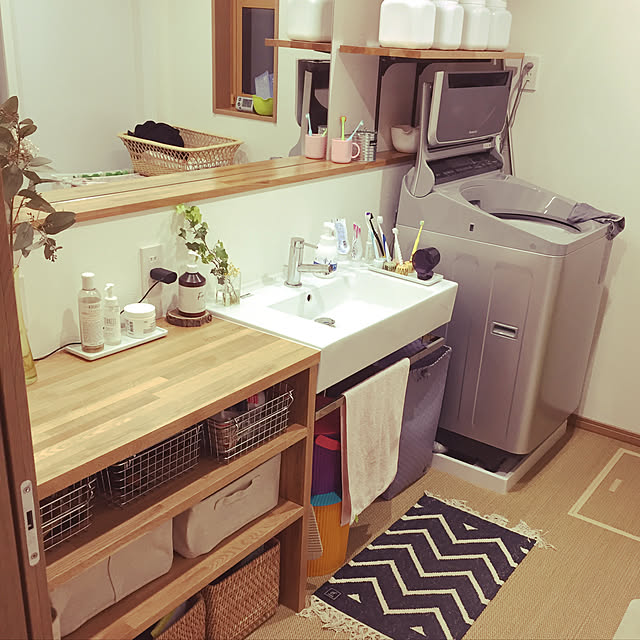 バス/トイレのインテリア実例 - 2019-06-25 19:57:12
