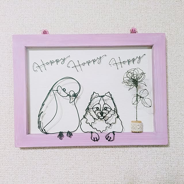 壁/天井/ペットと暮らすインテリア/推し活グッズ/鳥との暮らし/犬との暮らし...などのインテリア実例 - 2025-04-10 19:26:16