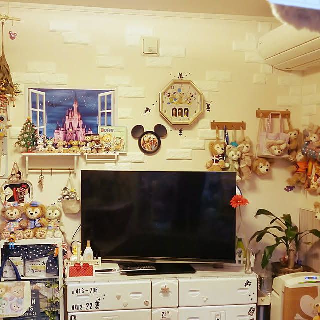 部屋全体/去年のクリスマス/去年の写真。/せりあ♡/ディズニーランドにしたい...などのインテリア実例 - 2018-10-08 00:51:22