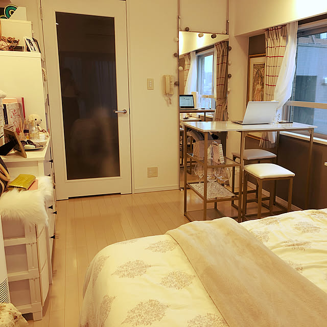 無印良品/IKEA/一人暮らし/ホワイトインテリア/部屋全体のインテリア実例 - 2020-06-11 17:05:43