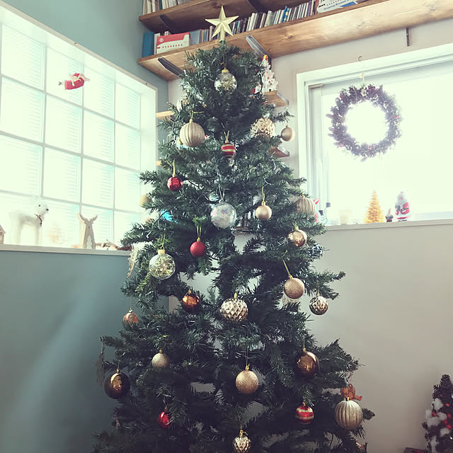 リビング/クリスマスツリー/ニコアンド/ダイソー/クリスマス...などのインテリア実例 - 2018-11-15 09:45:14