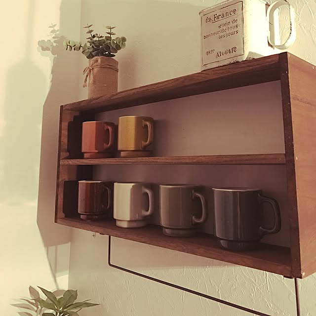 棚/手作り/カフェ風/DIY/ハンドメイド...などのインテリア実例 - 2017-01-31 00:07:52
