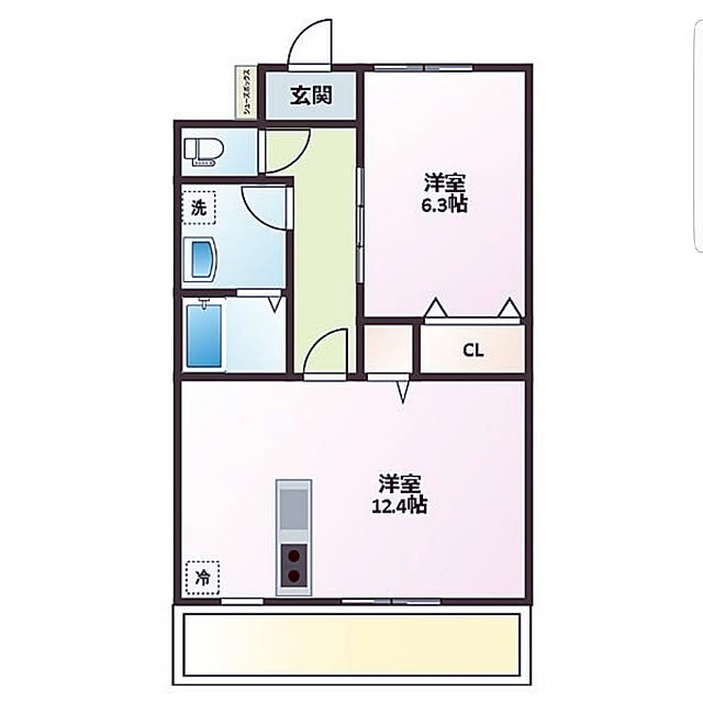 部屋全体/間取り/夫婦二人暮らし/1LDK2人暮らし/1LDK...などのインテリア実例 - 2018-12-10 14:08:27