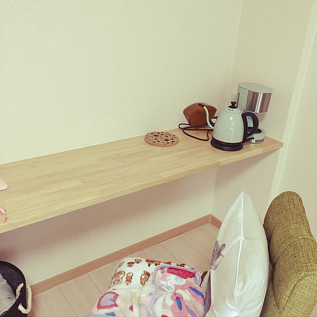 一人暮らし/ニトリ/机のインテリア実例 - 2019-05-05 08:26:26