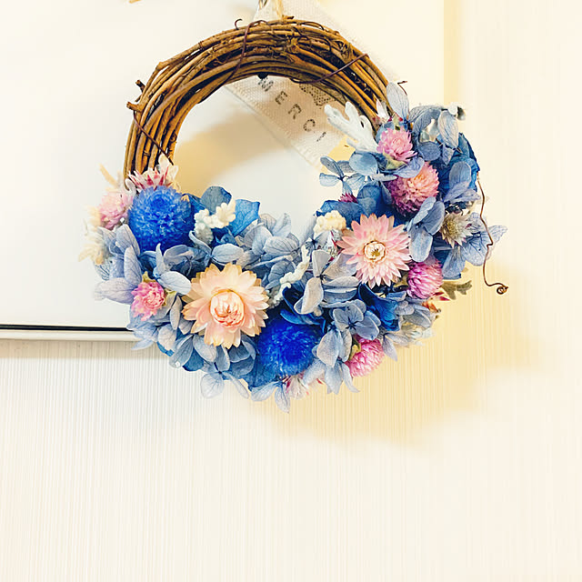 ナチュラル/ドライフラワー/一人暮らし/無印良品/壁/天井のインテリア実例 - 2021-09-12 12:30:02