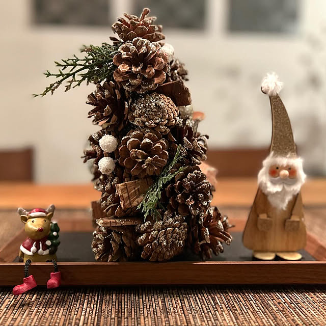 机/おうちクリスマスディナー/クリスマスのインテリア実例 - 2023-12-24 19:55:25