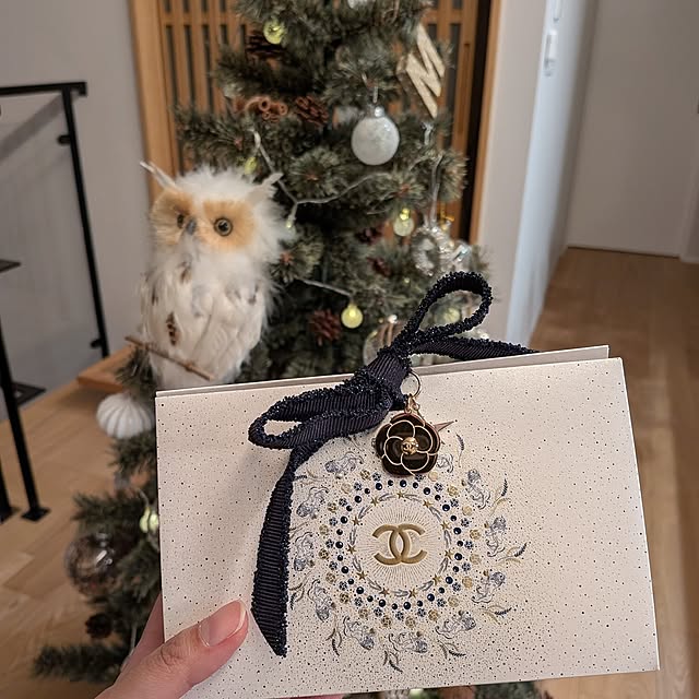 プチ贅沢/コスメ/CHANELコスメ/小さな幸せ/クリスマスプレゼント...などのインテリア実例 - 2025-12-19 20:28:25