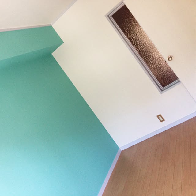部屋全体/ブルー/アクセントクロス/アクセント/アクセントカラー...などのインテリア実例 - 2015-08-08 17:08:21