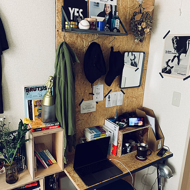 観葉植物/DIY/一人暮らし/無印良品/ハンドメイド...などのインテリア実例 - 2020-09-08 10:41:54