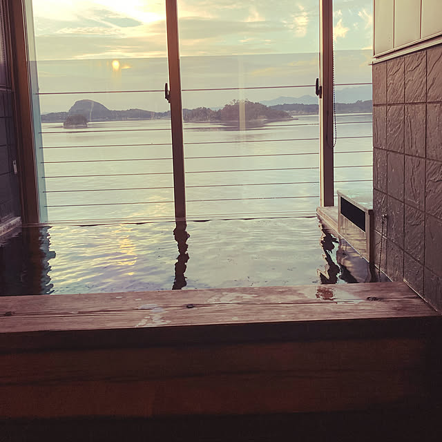 風呂、海と一体化/バス/トイレのインテリア実例 - 2022-10-22 21:57:32