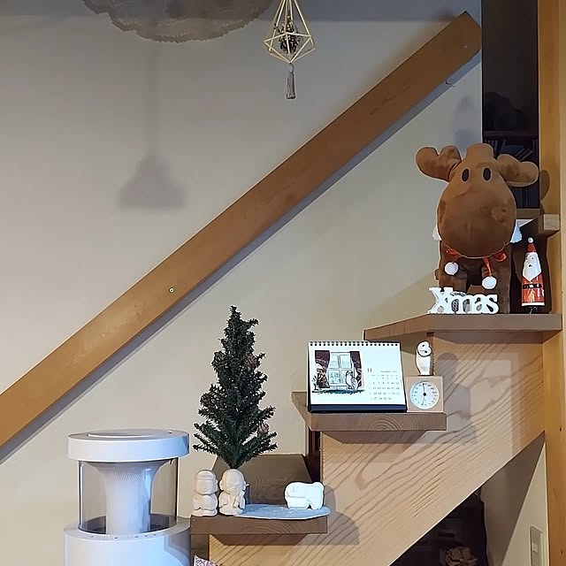 部屋全体/クリスマス/ディスプレイコーナー/タナクリーム/インスタ→view.s_style...などのインテリア実例 - 2023-11-13 19:51:59