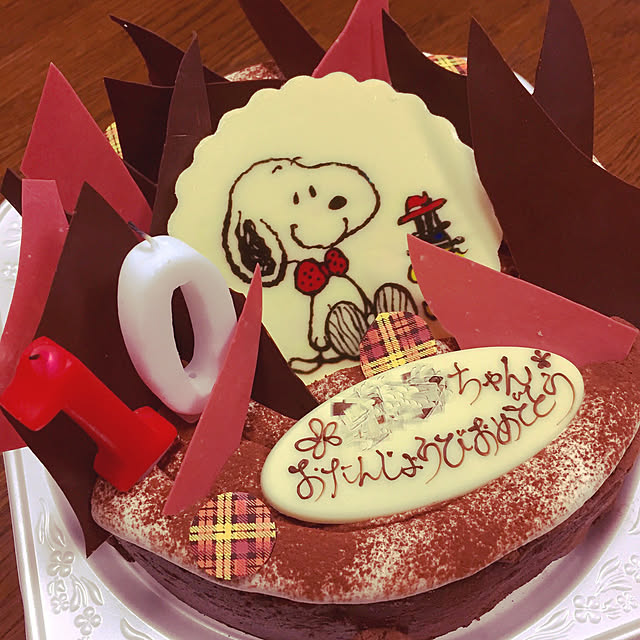 棚/名前が変わっているので隠してみました笑/スヌーピー好きが伝染ww/1/20で10歳になりました✨/次女の誕生日♡...などのインテリア実例 - 2019-01-21 09:13:47