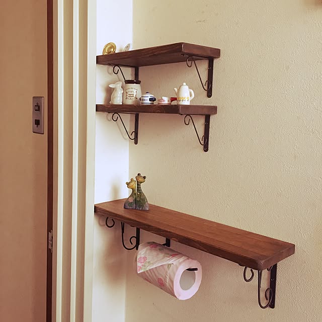 バス/トイレ/セリア/ハンドメイド/DIY/100均のインテリア実例 - 2015-06-24 23:37:46
