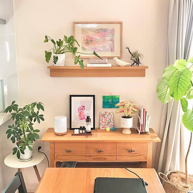 シェルフDIY/無印良品 壁に付けられる家具/ナチュラル/DIY/プチプラインテリア...などのインテリア実例 - 2024-11-01 10:52:58