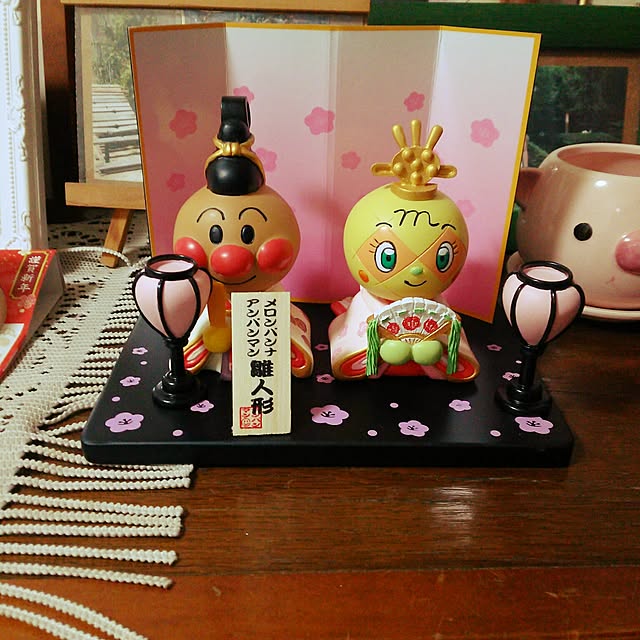アンパンマン 雛人形 メロンパンナ お雛様 ひな祭り 取合い アンパンマン 雛人形 メロンパンナ お雛様 ひな祭り 取合い