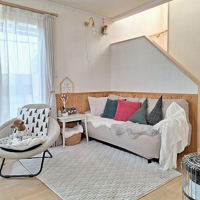 リビング/寒さ対策/ナチュラル/ナチュラルインテリア/冬...などのインテリア実例 - 2025-12-06 10:41:43