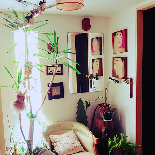 玄関/入り口/NO GREEN NO LIFE/雑貨/観葉植物/骨董品のインテリア実例 - 2018-08-03 11:57:47