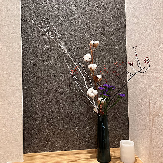 玄関/入り口/玄関ディスプレイ/フラワーアレンジメント/フラワーベース/間接照明...などのインテリア実例 - 2024-12-06 11:31:11